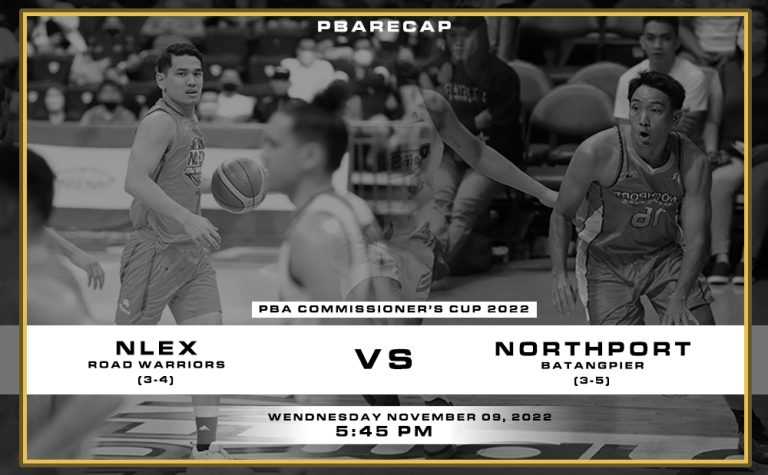 Nlex Vs Northport Commissioners Cup November Pba Recap