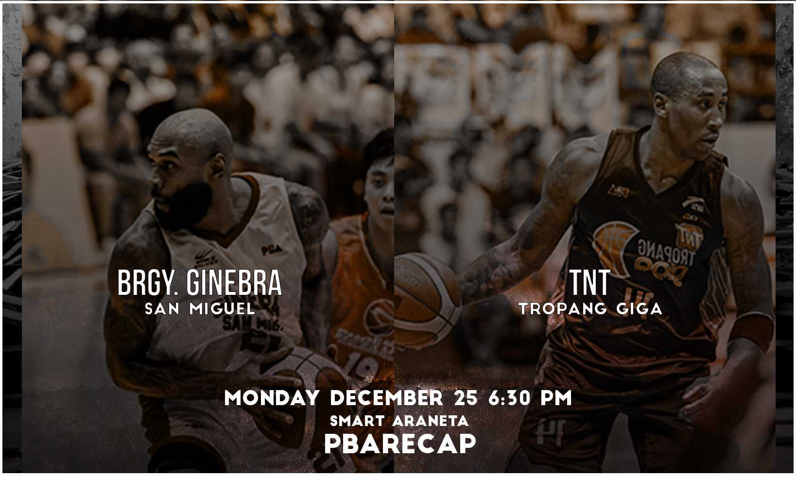 Brgy Ginebra Vs Tnt Pba Commissioners Cup Monday December