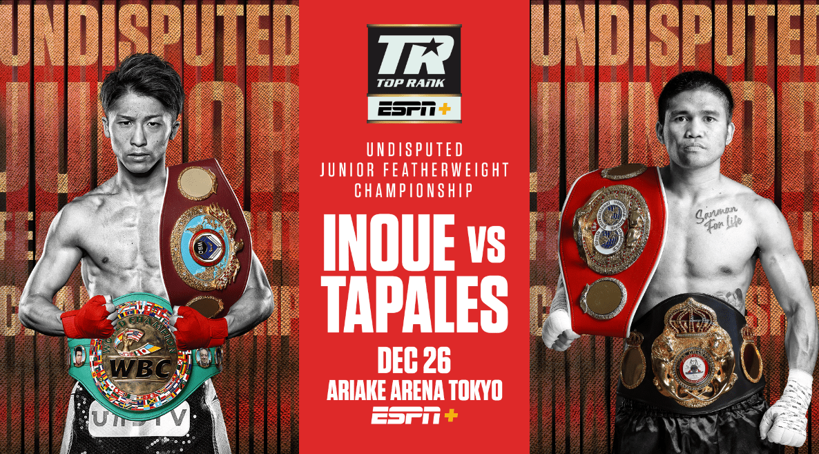 Naoya Inoue Vs Marlon Tapales Undisputed Junior Featherweight