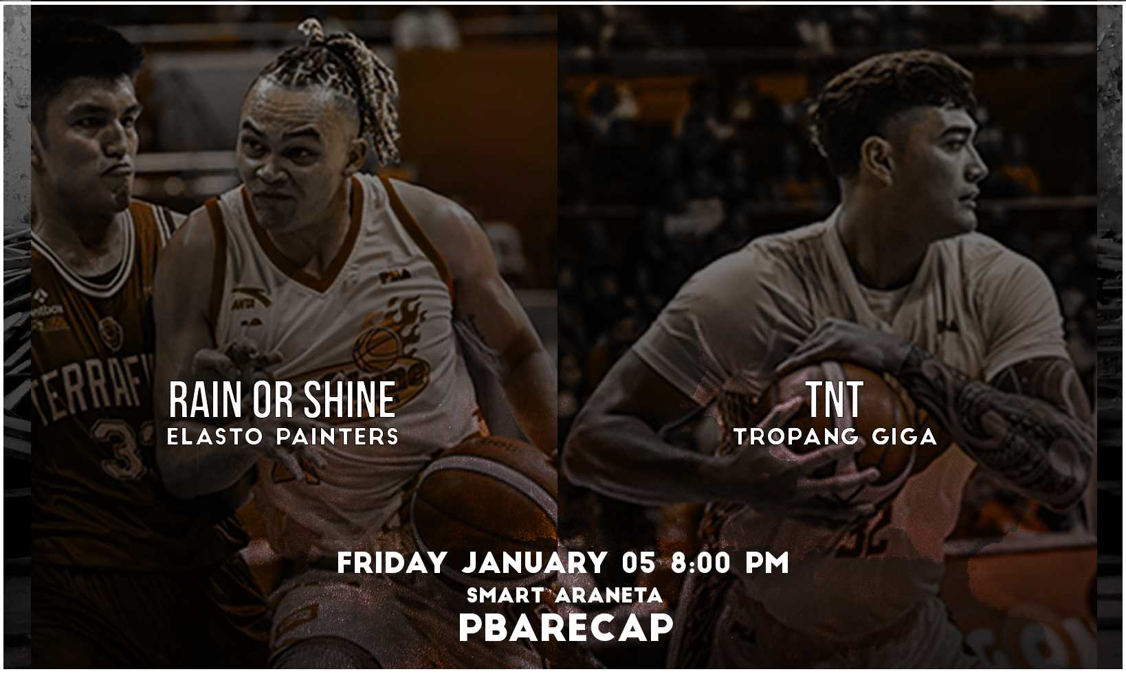 Rain Or Shine Vs Tnt Pba Commissioners Cup Friday January